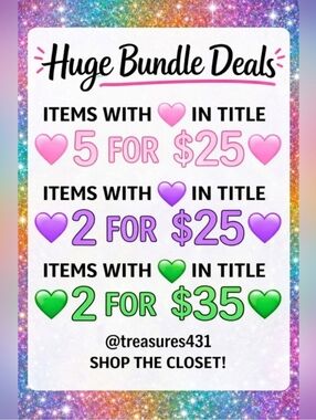 💕 Bundle and Save 💕
